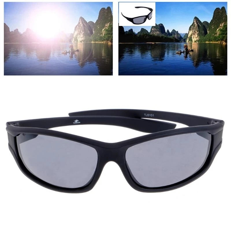 Mens Polarized Sunglasses Driving Cycling Glasses Sports Outdoor Fishing Eyewear U6XD