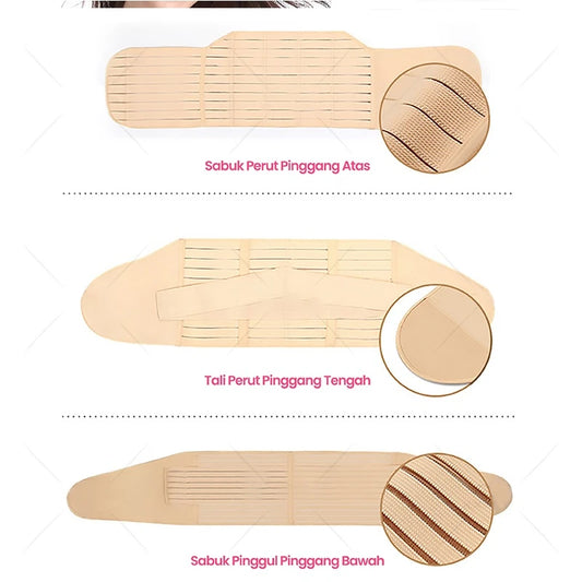 Shapewear for Women  3in1 Corset Postpartum Belly Band Pregnant Women Tummy Belly Pelvis Belt Wrap Waist Trainer Recovery Bandage Strap Body Shaper