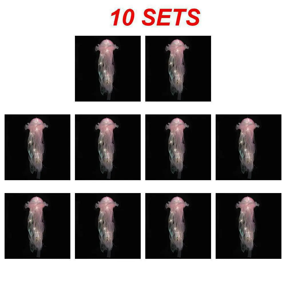 Jellyfish Lamp, Portable Flower Lamp, Girl Room Atmosphere Decoration Lamp, Bedroom Night Lamp, Home Decoration, Birthday Gift