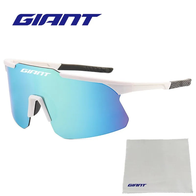 Giant New men's and women's outdoor sports cycling,  bicycle, driving, travel sunglasses can be paired with glasses cloth box
