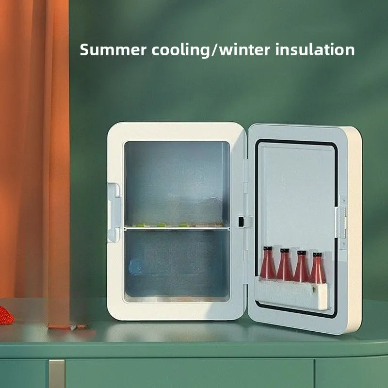 8L Refrigerator Universal Cold and Warm Box Car Home Dual-purpose Mini Small Refrigerator Refrigerator Car Home Dual-purpose