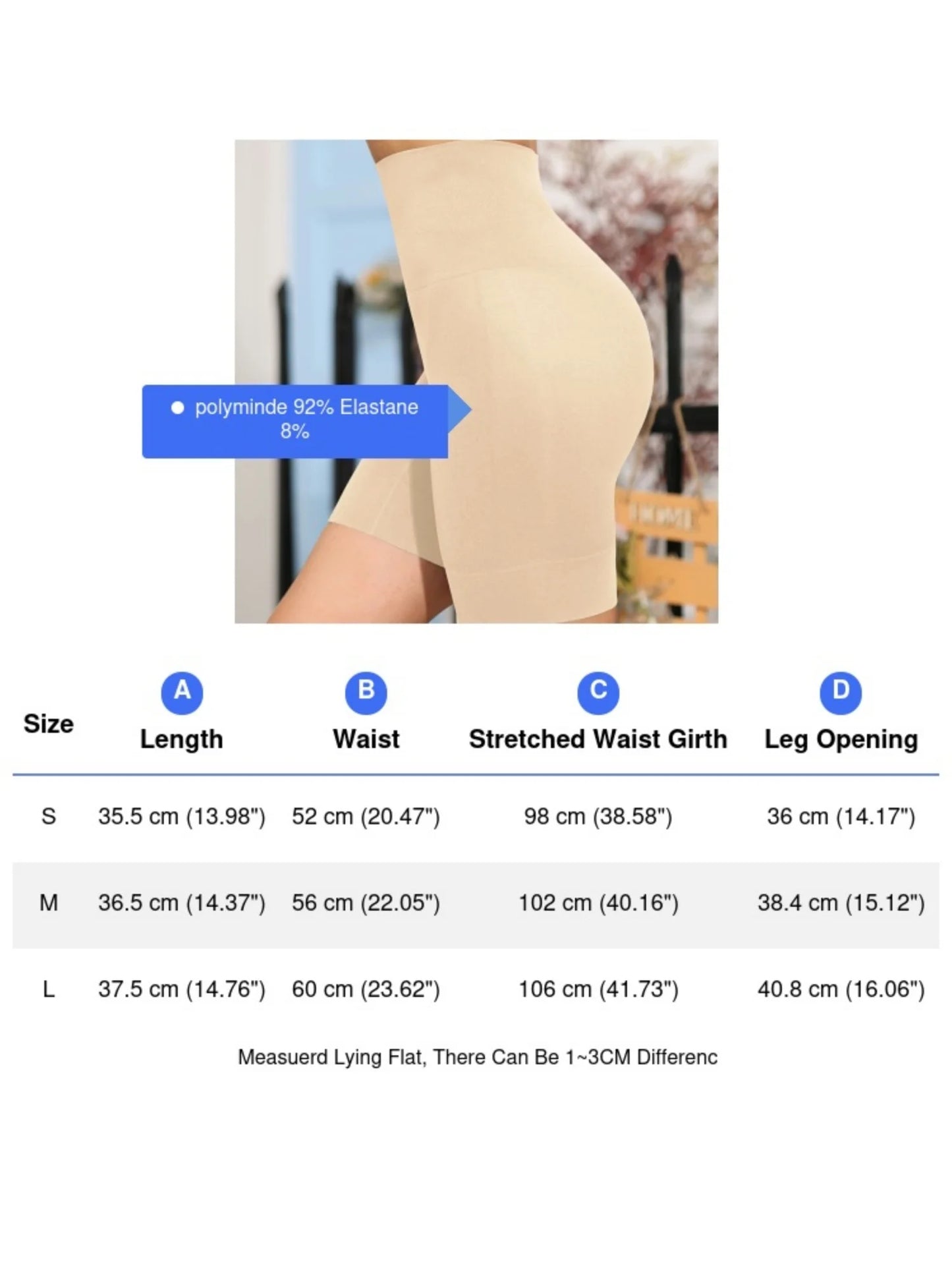 Shapewear for women's High Waist Shaping Boyshort Panties, Tummy Control Butt Lifting Slim Shorts, Women's Underwear & Shapewear