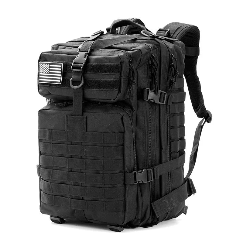 Outdoor tactical backpack - With a large waterproof capacity and lightweight design, this backpack is suitable for hiking trips.