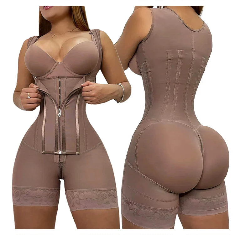 Shapewear for women's High Compression Girdle Shaper Colombian Fajas Shapewear Postpartum Belly flat Sheath Waist Trainer Belts Woman Extreme Corset