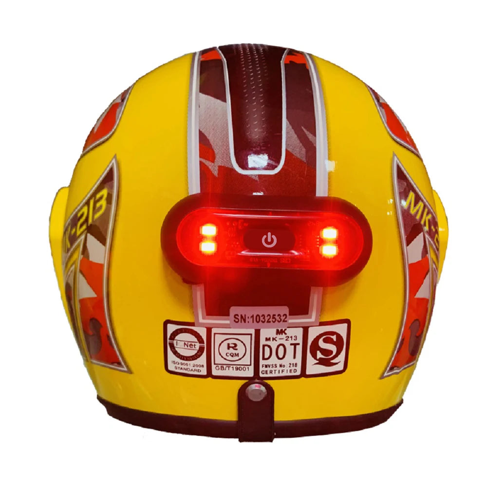 Luces Para Casco Bike Taillight Motorcycle Bicycle Helmet