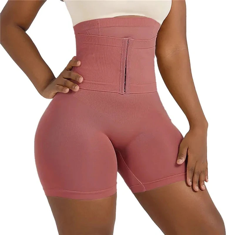Shapewear for Women New Women Firm Tummy Control with Hook High Waist Trainer Body Shaper Butt Lifter Shapewear Panties Female Slimming Fajas Shorts