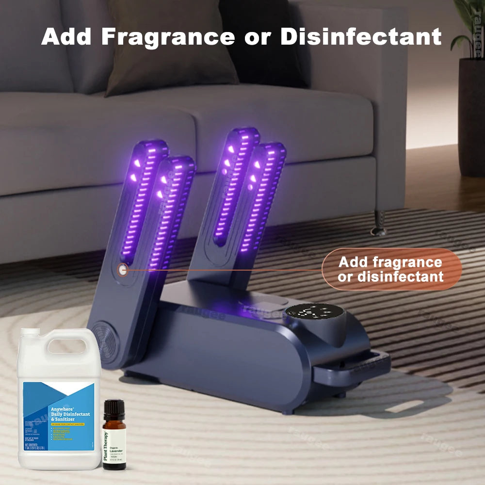 Electric Shoe Dryer 220V UV Sterilization Foldable Shoe