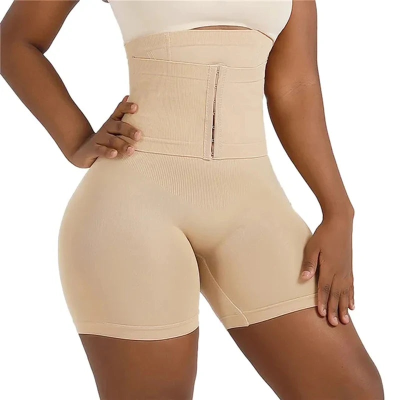 Shapewear for Women New Women Firm Tummy Control with Hook High Waist Trainer Body Shaper Butt Lifter Shapewear Panties Female Slimming Fajas Shorts