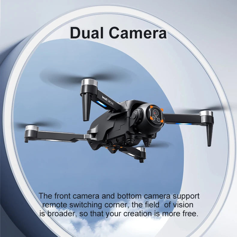 Lenovo D18 Drone 8K HD Dual Camera Aerial Photography Obstacle Avoidance Brushless Motor 5G WIFI GPS Return 18000m Quadcopter