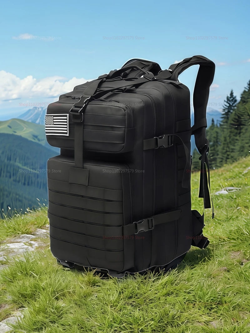Outdoor tactical backpack - With a large waterproof capacity and lightweight design, this backpack is suitable for hiking trips.