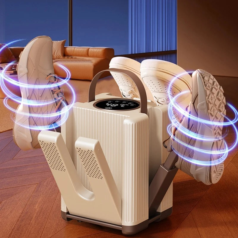 Six-Arm Foldable Shoe Dryer