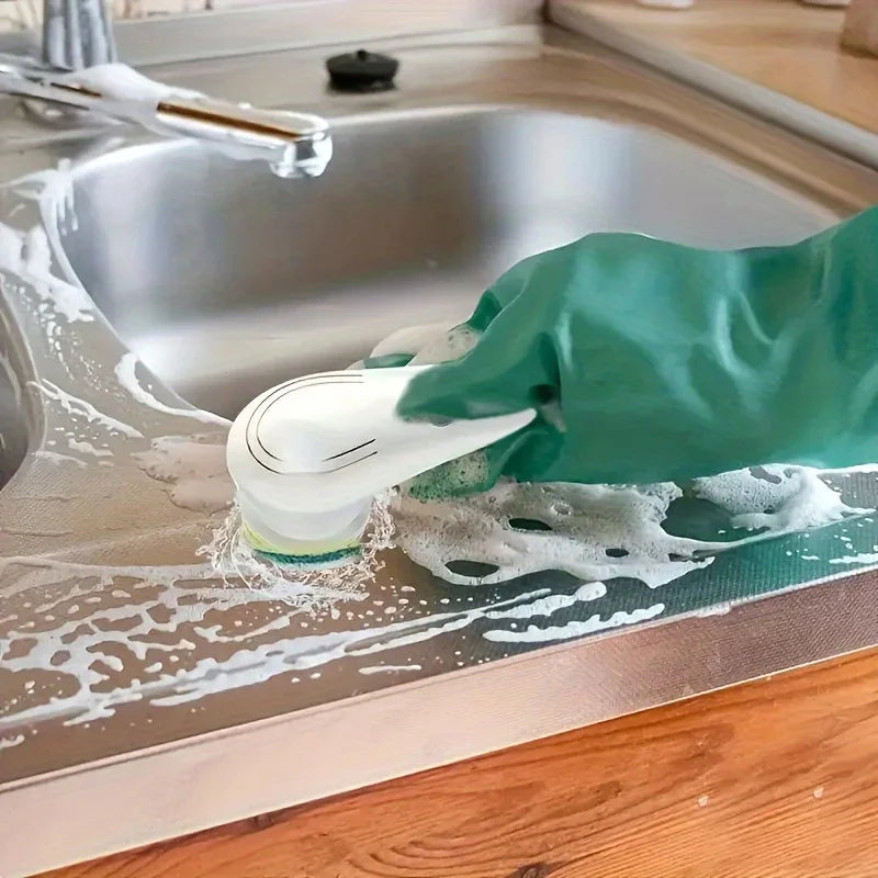 Electric Power Scrubber Kit - Rechargeable Cleaning Brush