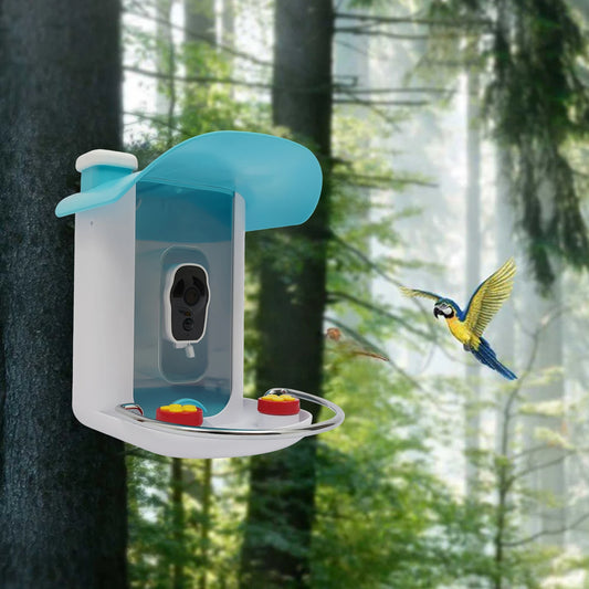 Bird Smart Feeder with Camera Solar Low Power Night Vision Ip65 Waterproof