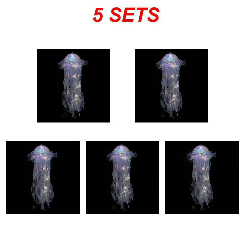 Jellyfish Lamp, Portable Flower Lamp, Girl Room Atmosphere Decoration Lamp, Bedroom Night Lamp, Home Decoration, Birthday Gift