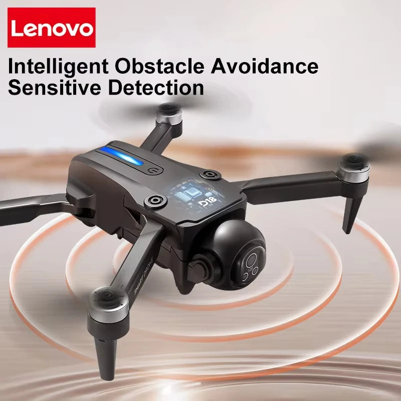 Lenovo D18 Drone 8K HD Dual Camera Aerial Photography Obstacle Avoidance Brushless Motor 5G WIFI GPS Return 18000m Quadcopter