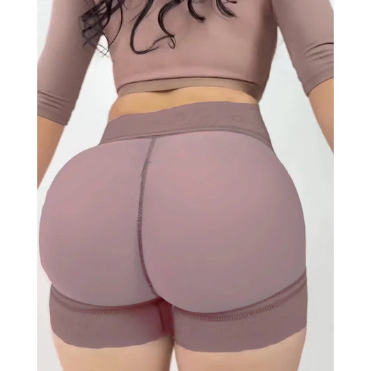 Shapewear for women's fajas Colombians Low waisted hip lifting shorts body slimming pants Hip Enhancer Breathable Underwear Women's Shapewear