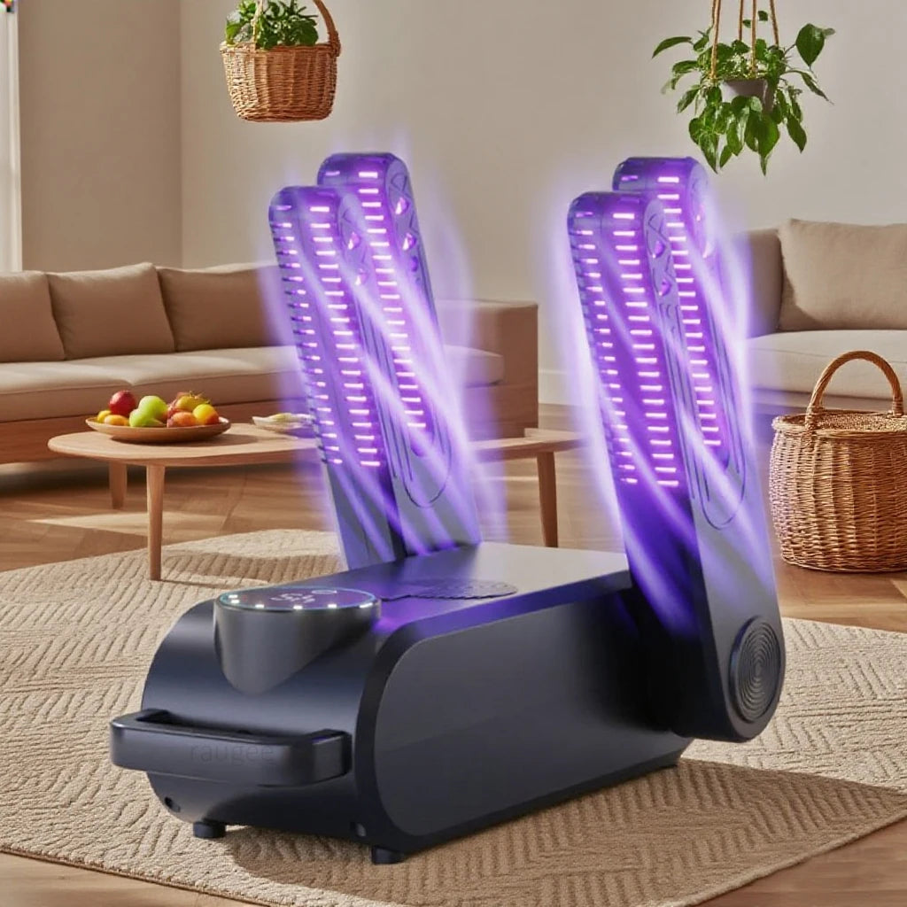 Foldable Shoes Dryer UV Shoes Dryer With Intelligent Timer Household Deodorizing Sterilizing Shoe Dry Machine Boot Dryer Heater
