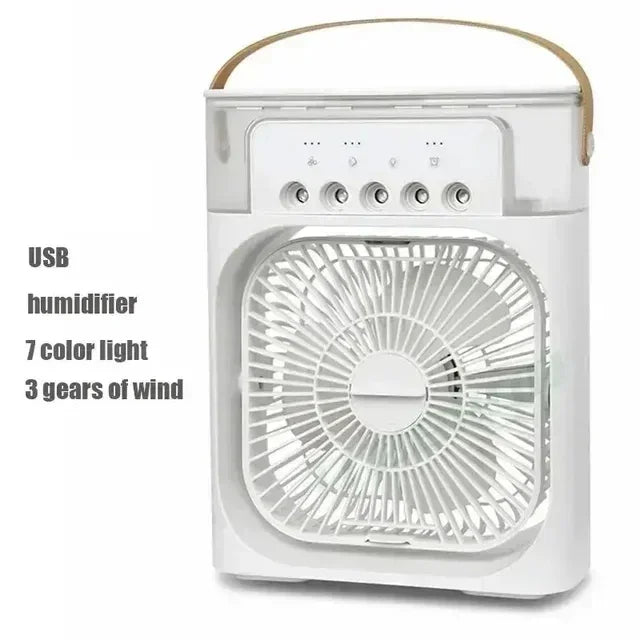 Portable Fan Air Conditioner LED Night Light