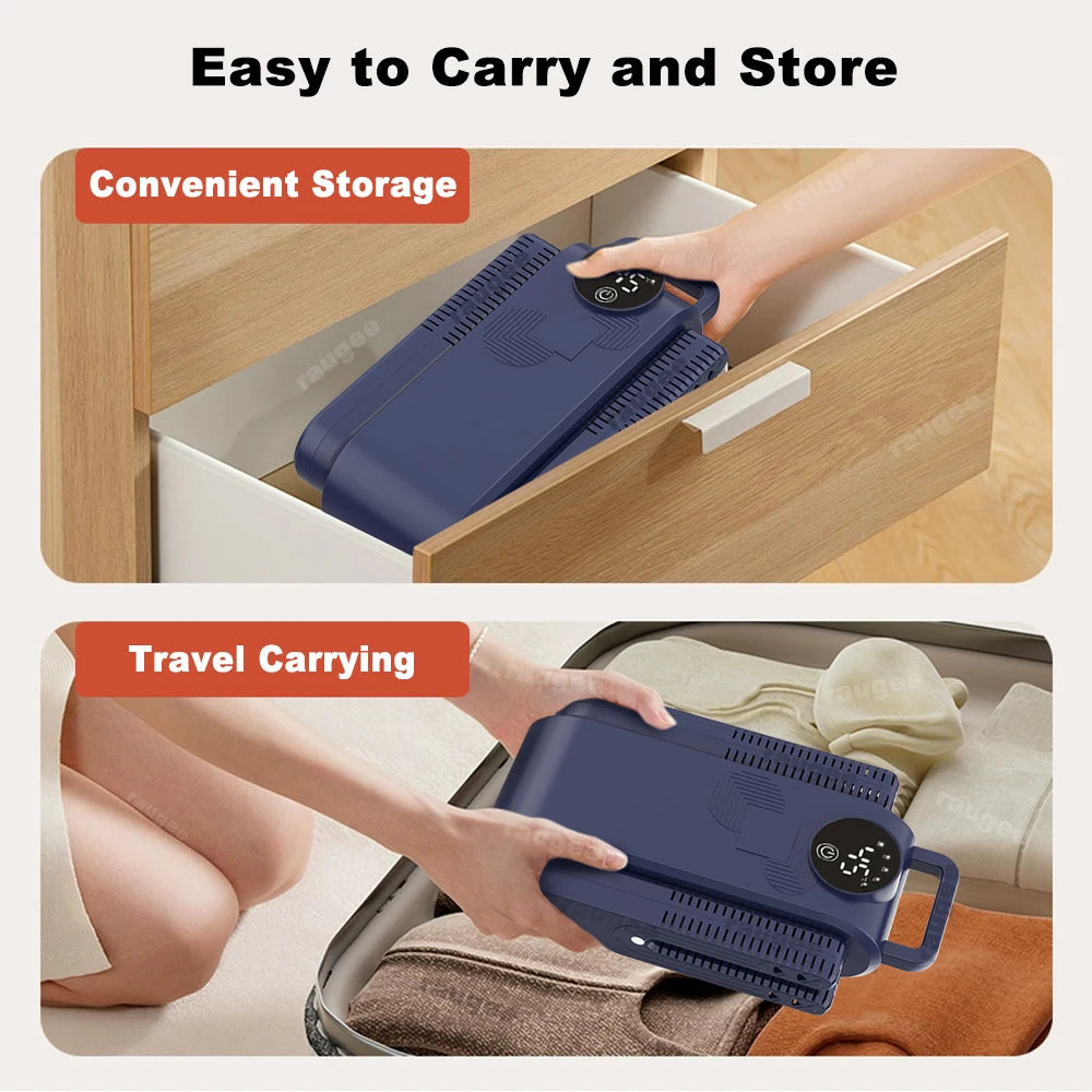 Foldable Shoes Dryer UV Shoes Dryer With Intelligent Timer Household Deodorizing Sterilizing Shoe Dry Machine Boot Dryer Heater