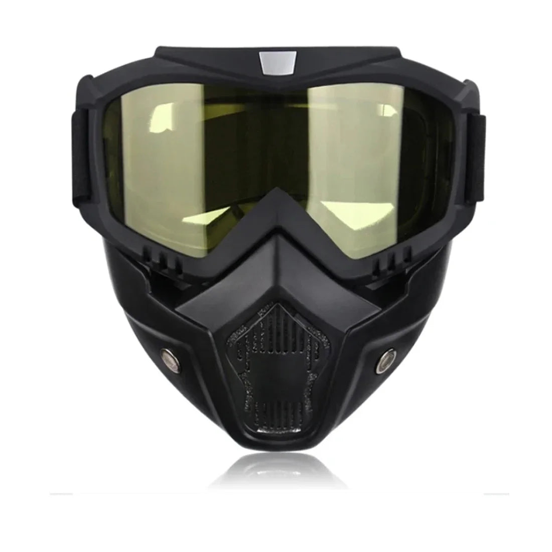 MTB Safety Mask & Goggles Combo - Windproof Protection for Extreme Cycling, Dirt Bikes & Outdoor Sports