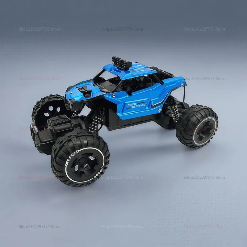 2025 New 2.4G Alloy Electric RC Car Off Road High Speed Racing Vehicle Truck Rechargeable RC Car Toy for Boy Kids Birthday Gifts
