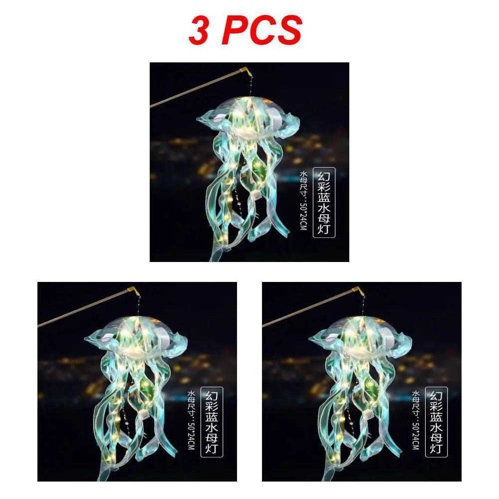 Jellyfish Lamp, Portable Flower Lamp, Girl Room Atmosphere Decoration Lamp, Bedroom Night Lamp, Home Decoration, Birthday Gift