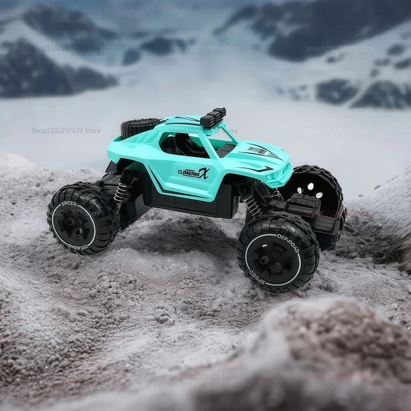 2025 New 2.4G Alloy Electric RC Car Off Road High Speed Racing Vehicle Truck Rechargeable RC Car Toy for Boy Kids Birthday Gifts