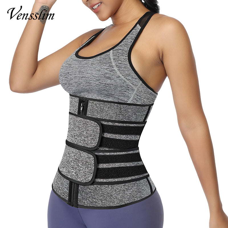 Shapewear for Women Waist Trainer Corset Trimmer Belt for Women Weight Loss Sweat Strap Body Shaper Belly Cincher Sports Girdle Fat Burner Band