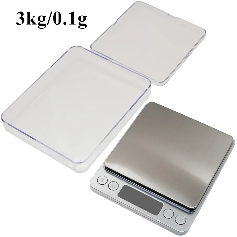New multi specification digital kitchen scale precision scale for food and jewelry postal scale, LCD electronic measurement
