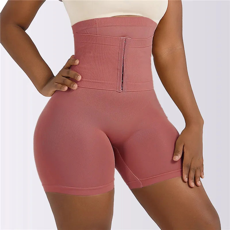 Shapewear for Women New Women Firm Tummy Control with Hook High Waist Trainer Body Shaper Butt Lifter Shapewear Panties Female Slimming Fajas Shorts