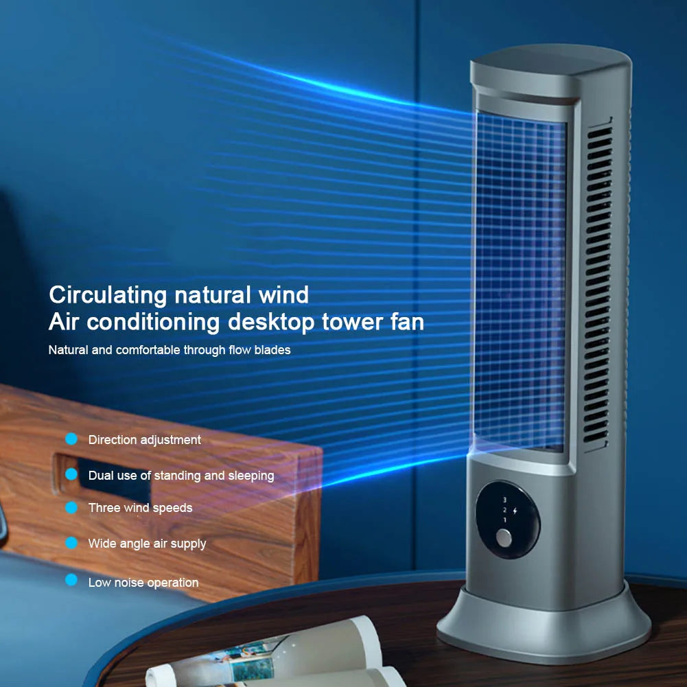 Air Cooler 3 Speed Desktop Tower Fan For Home Office Standing Fan