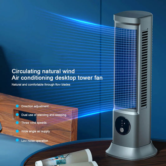 Air Cooler 3 Speed Desktop Tower Fan For Home Office Standing Fan