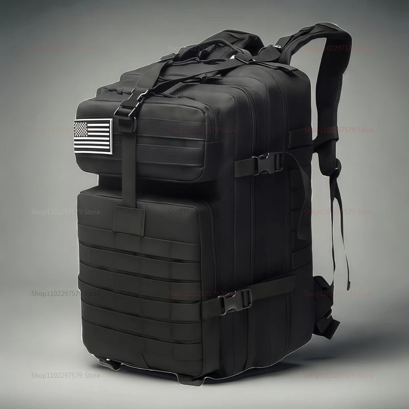 Outdoor tactical backpack - With a large waterproof capacity and lightweight design, this backpack is suitable for hiking trips.