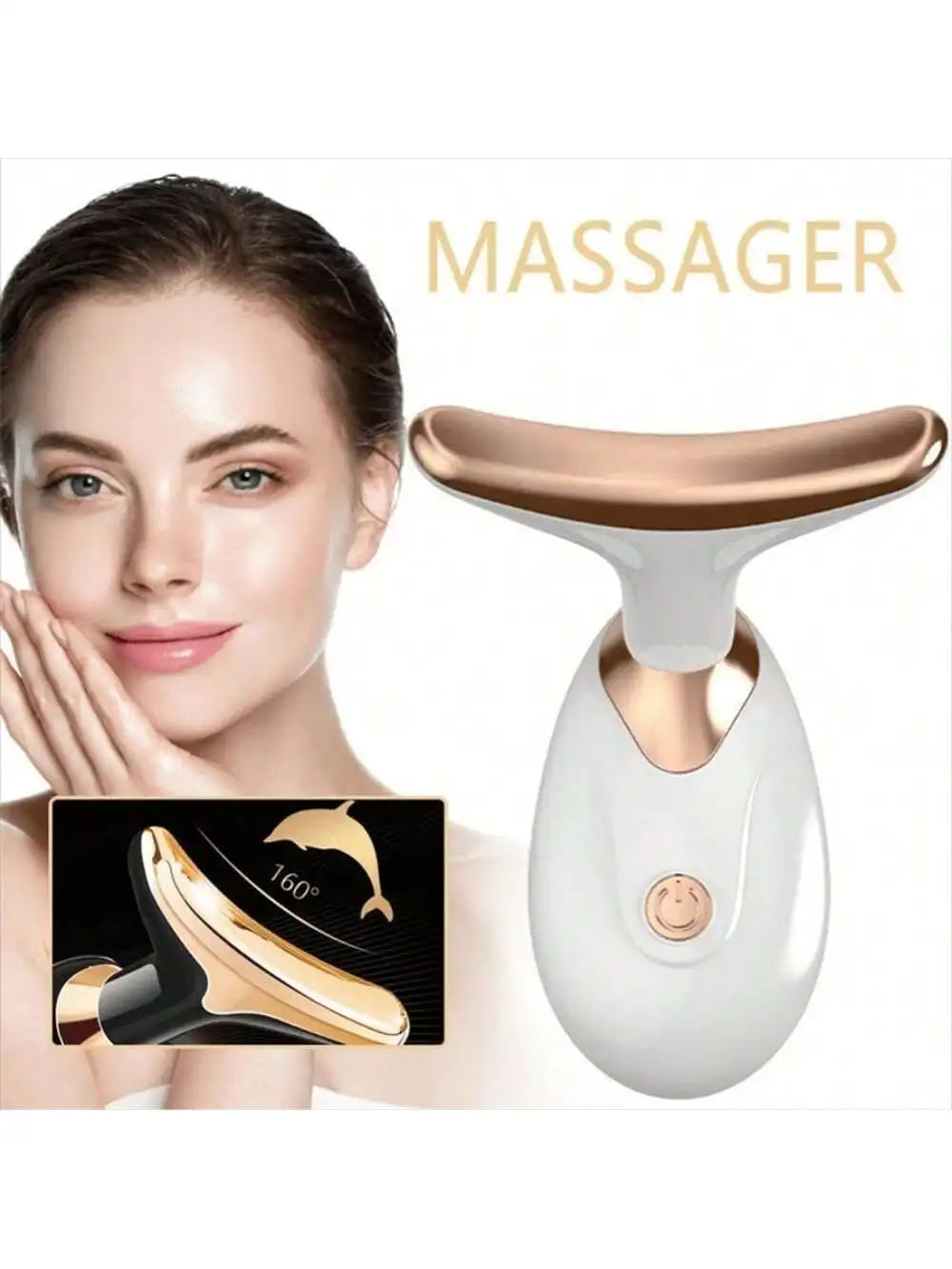 Anti Wrinkle Facial Massager Anti-Aging Neck Tightening Face Shaper Multifunction Face Sculpting Device Firming for Women Men