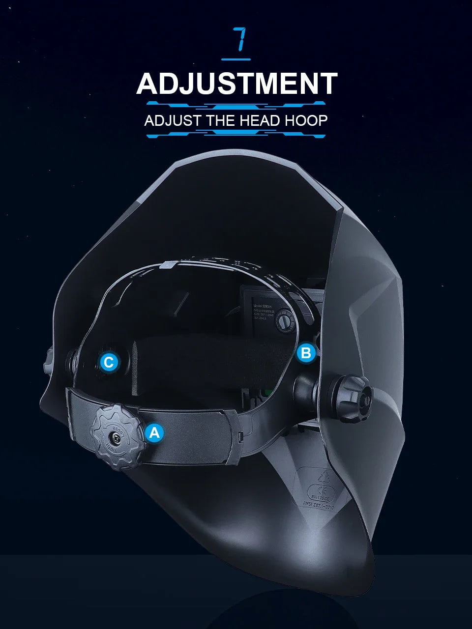 Big View Mask Welding Helmet Filter Cascos Maquina Solda Capacete 1112 Welder Auto Darkening Welding Filter Mascara D Solda Mask