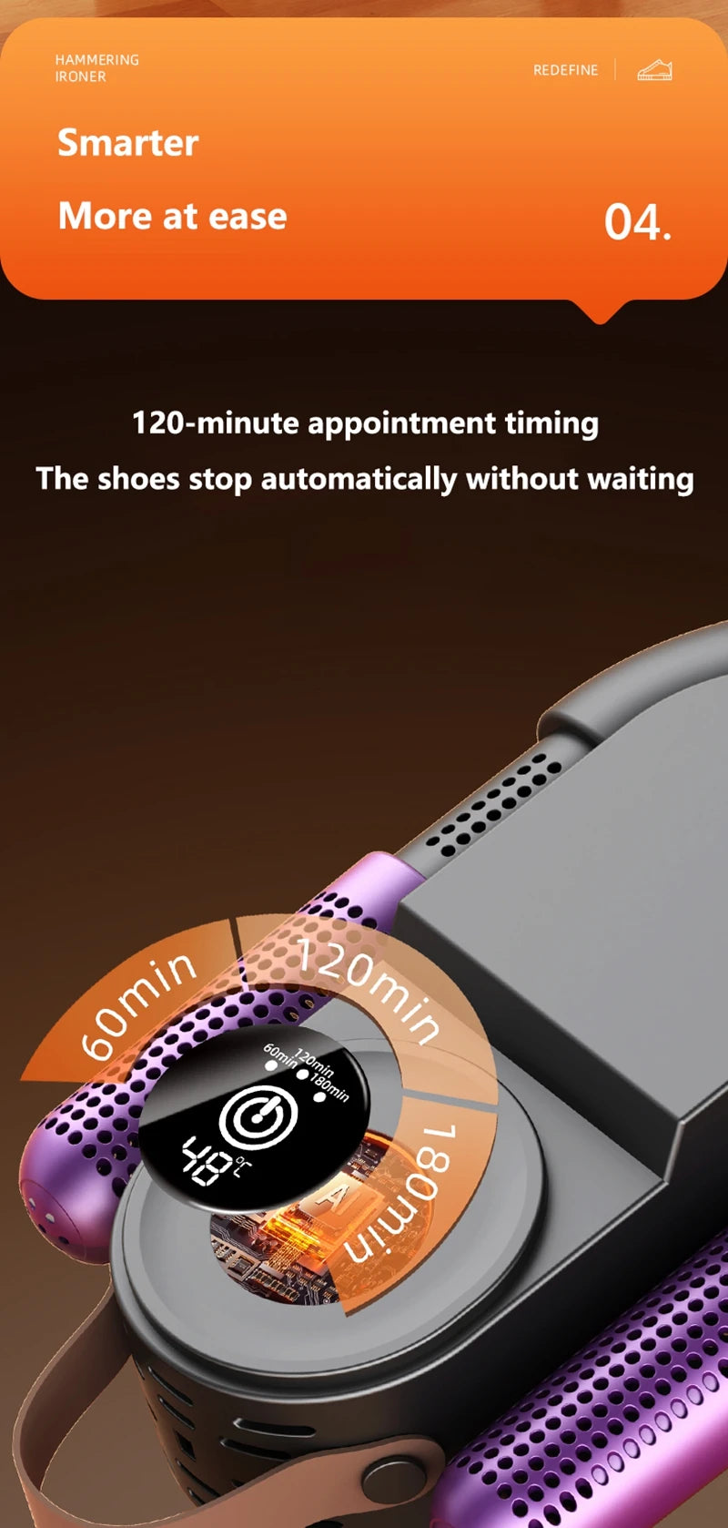 Xiaomi Intelligent Shoe Dryer With Both Dry And Wet Functions Deodorizing And Timed Design Foldable And Quick Drying Shoe Dryer