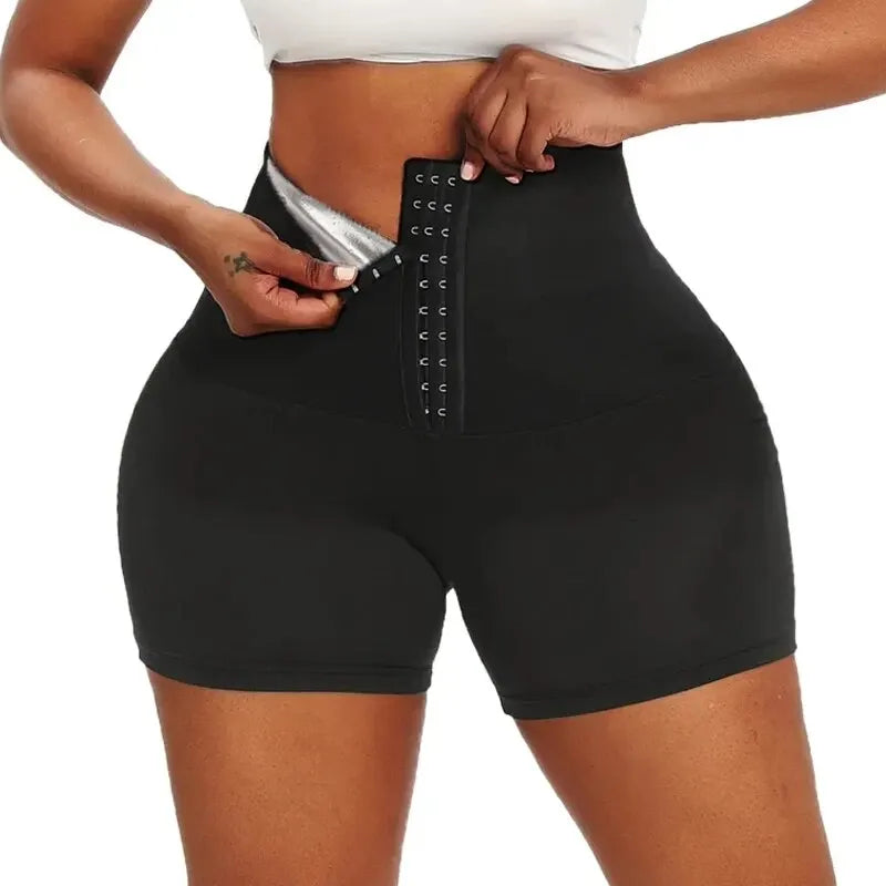 Shapewear for Women Sweat Sauna Pants Body Shaper Weight Loss Slimming Shorts Shapewear Women Waist Trainer Hot Thermo Sweat Pants Fitness