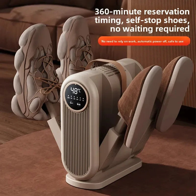 Portable Foldable Electric Shoe Dryer UV Blue Light UV Sterilization Deodorizing Shoe Dryer Fast Drying Household Shoe Dryer