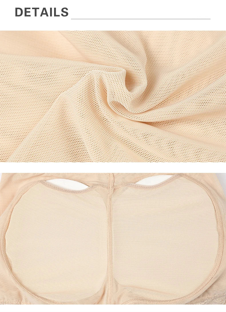 Shapewear for women's Butt Lifter Panty Fake Buttock Body Shaper Padded Underwear Lady Lift Bum High Waist Tummy Control Hip Enhancer Panties