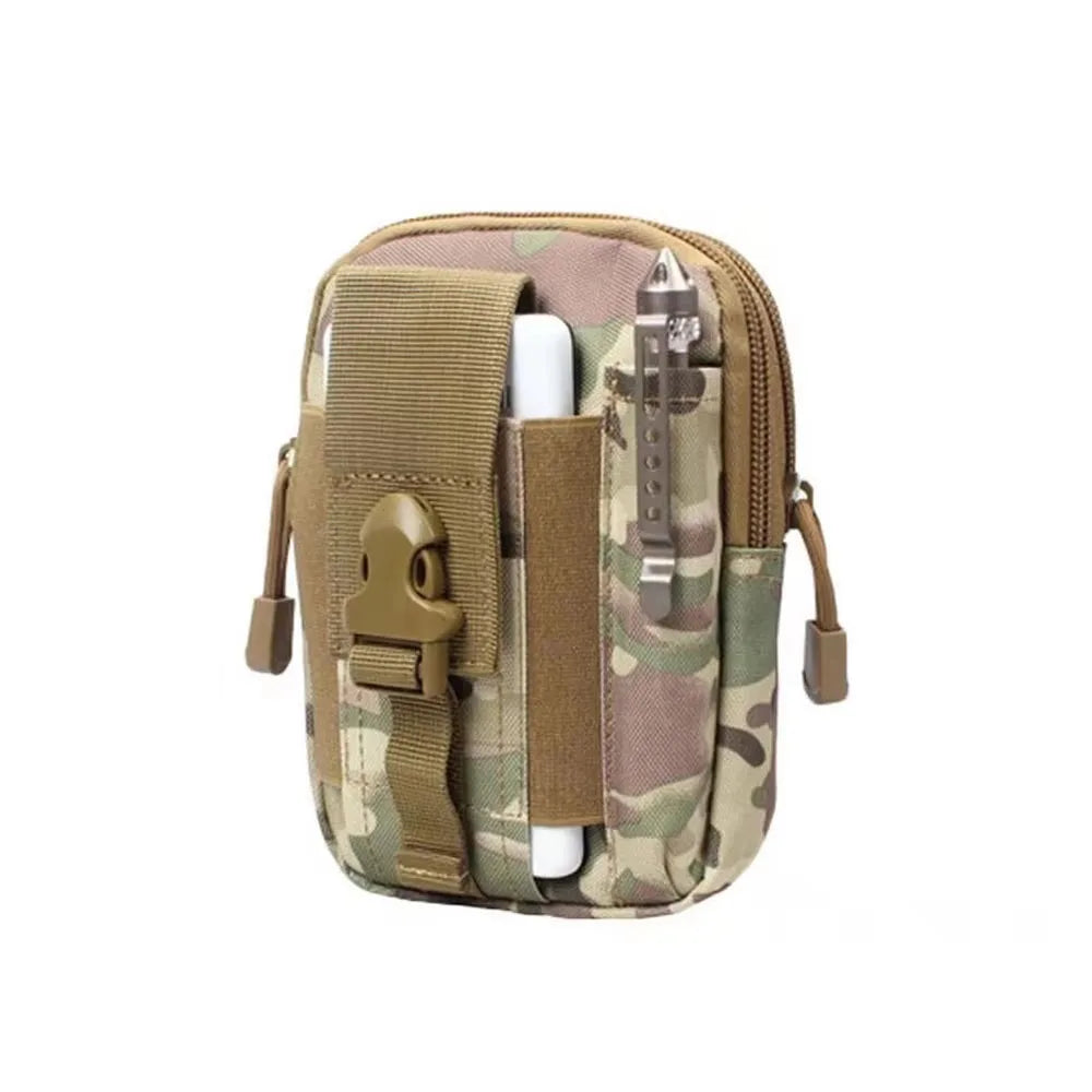 Tactical Waist Bag Outdoor Hunting Molle Bag EDC Pack Multifunction Men Sport Hiking Hunting Working Tools Mobile Phone Pouch