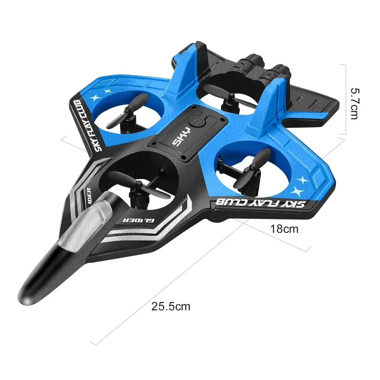 Remote Control Aircraft 2.4G Glider Aircraft EPP Toy Drone Kids Gift