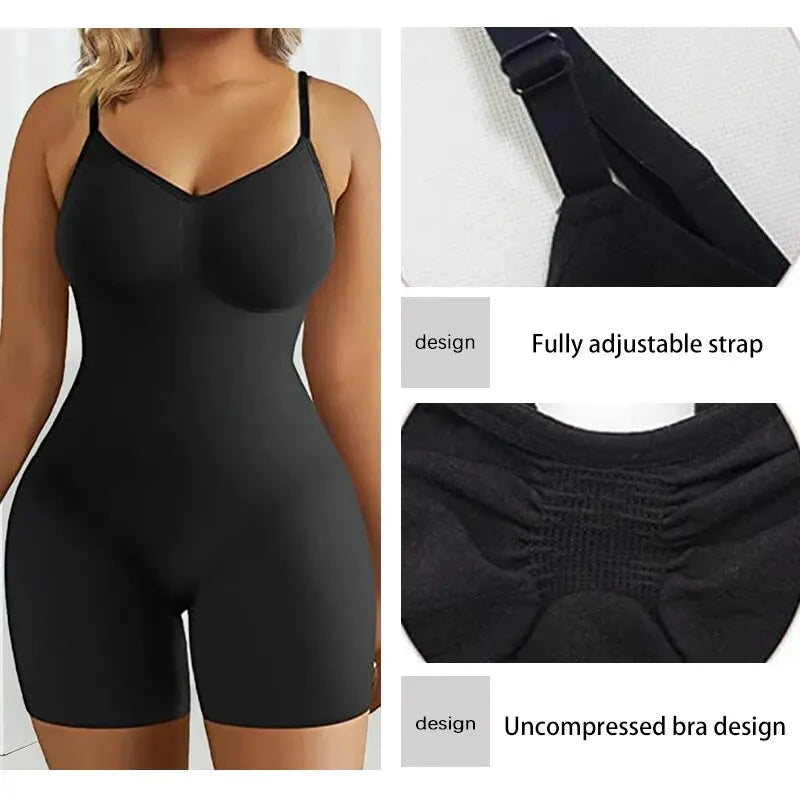Shapewear for Women Bodysuit for Women Tummy Control Shapewear Seamless High Waist Flat Belly Belt Stretch Shapewear Body Shaper