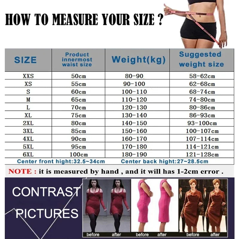 Shapewear for women's Fajas Colombians Girdles Waist Trainer High Compression BBL Corset Tummy Control Sheath Flat Stomach Modeling Belt