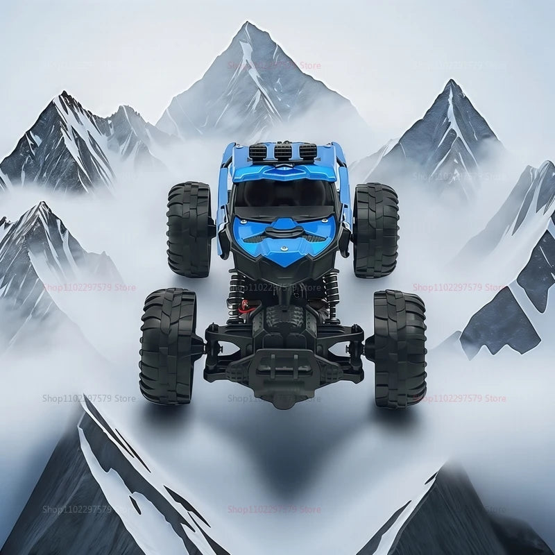 2025 New 2.4G Alloy Electric RC Car Off Road High Speed Racing Vehicle Truck Rechargeable RC Car Toy for Boy Kids Birthday Gifts