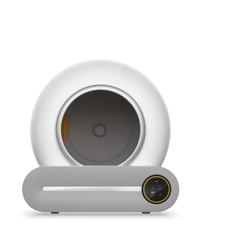 65L Automatic Intelligent Cat Litter Pan Self Cleaning Closed Electric Deodorising APP Remote Control Pet Products Rubbish Bag