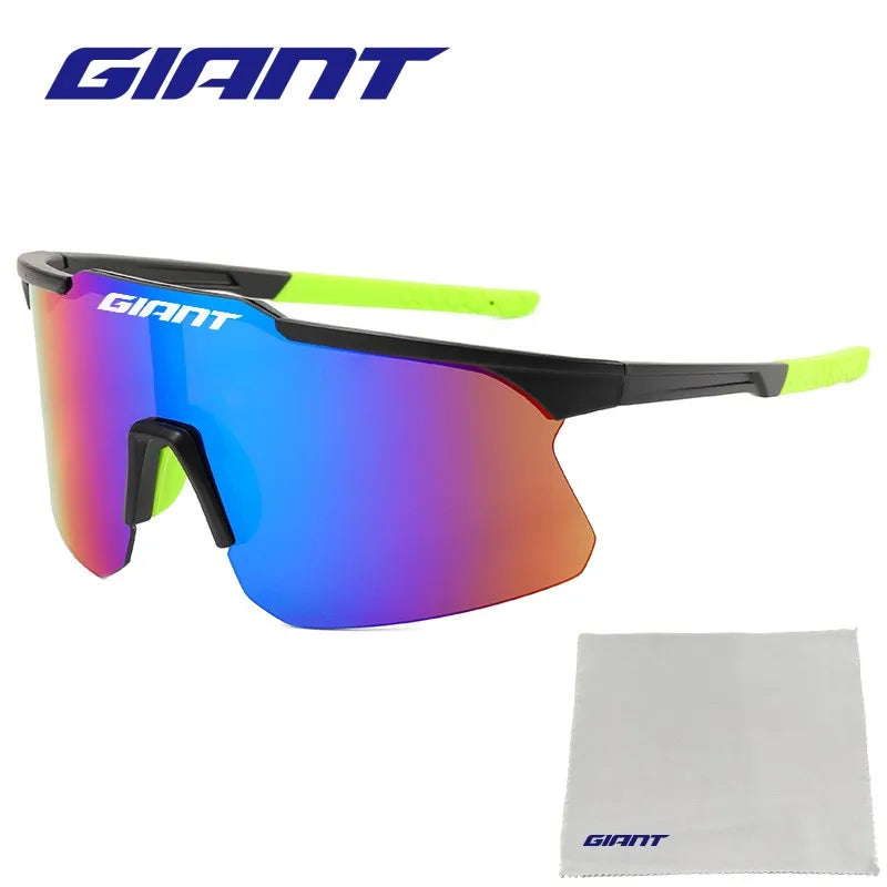 Giant New men's and women's outdoor sports cycling,  bicycle, driving, travel sunglasses can be paired with glasses cloth box
