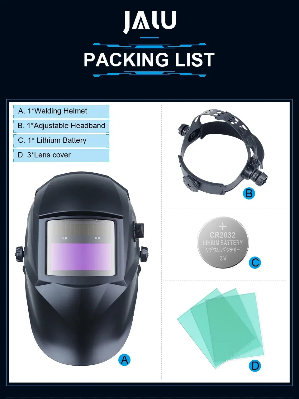 DIN4/9-13 1/25000s Mma Welder Protect Mask Helmet Welding Mask Mascara Soldar Battery Grinding Welding Helmet Solar Cell Cap