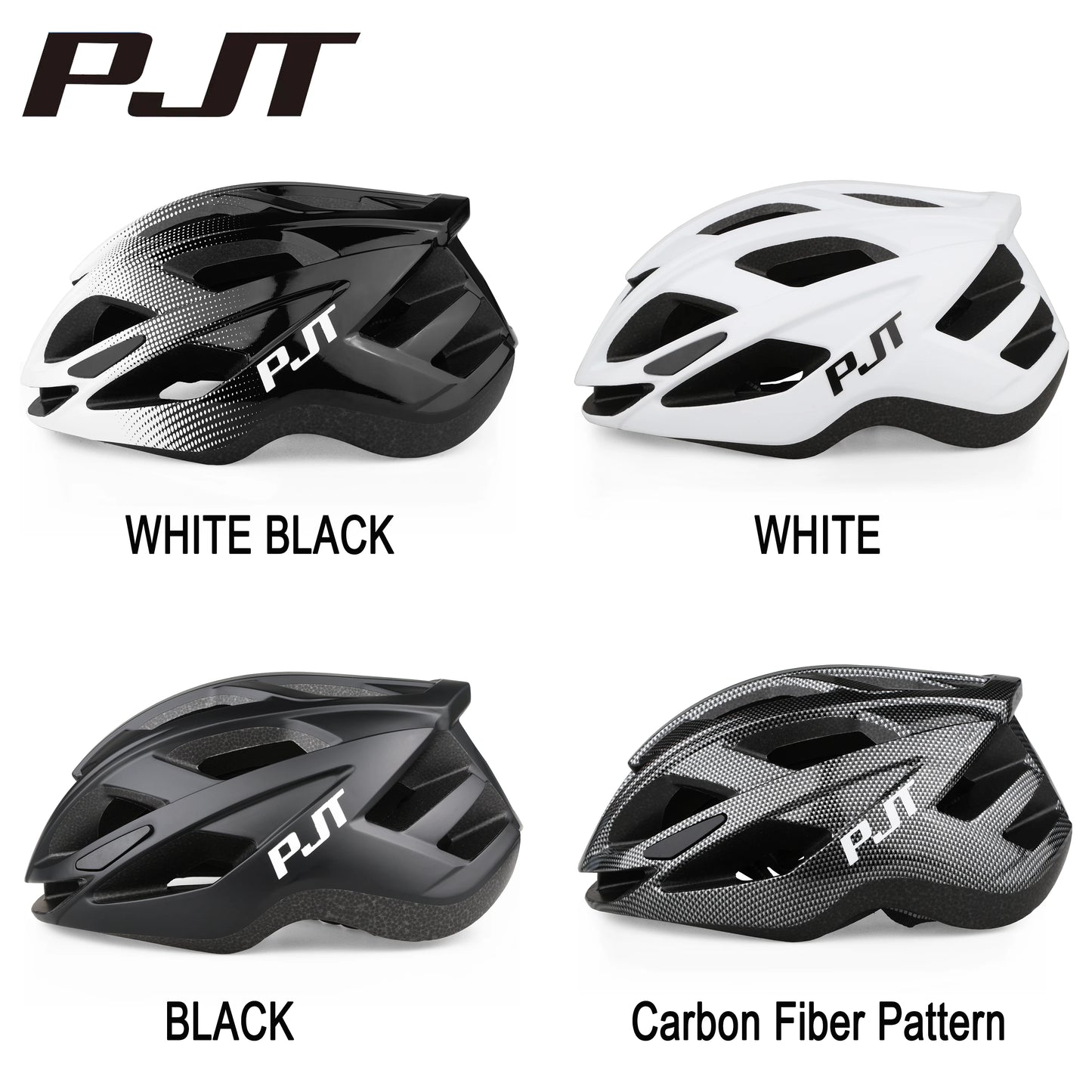 PJT Cycling Helmet Man Women Road Mountain Bike Helmet Outdoor Bicycle Skateboard Scooter Integrally-Molded Ultralight Helmet
