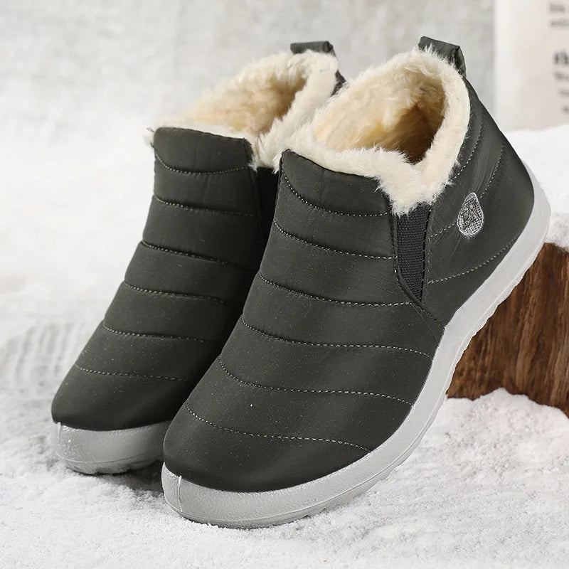 Men Boots Men's Winter Shoes Lightweight Fur Boots For Winter Man Shoes 2025 Waterproof Snow Boots Casual Botas Para Hombre