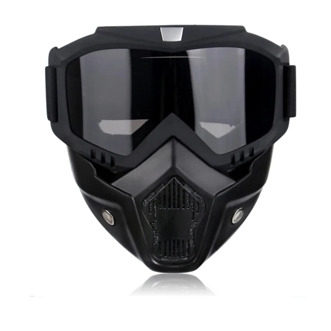 MTB Safety Mask & Goggles Combo - Windproof Protection for Extreme Cycling, Dirt Bikes & Outdoor Sports